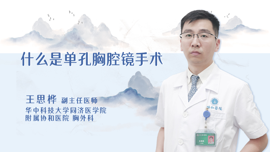 什么是单孔胸腔镜手术