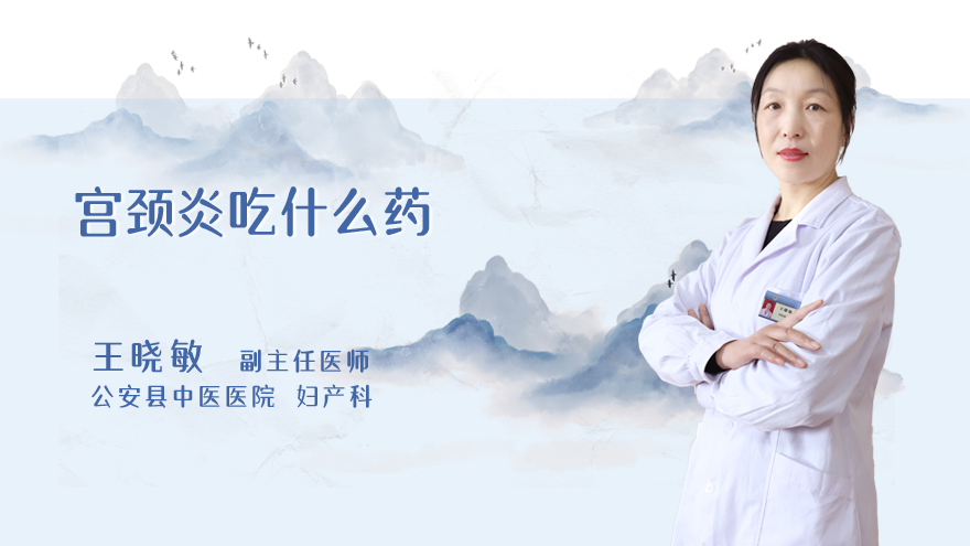 宫颈炎吃什么药