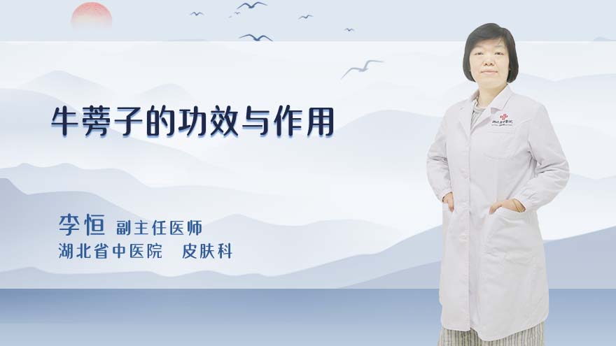 牛蒡子的功效与作用