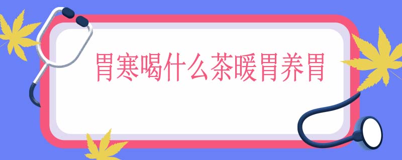 胃寒喝什么茶暖胃养胃