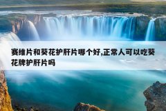 赛维片和葵花护肝片哪个好,正常人可以吃葵花牌护肝片吗