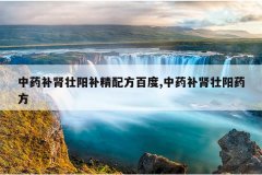 <b>中药补肾壮阳补精配方百度,中药补肾壮阳药方</b>