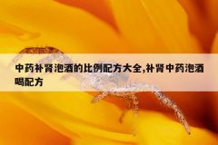 <b>中药补肾泡酒的比例配方大全,补肾中药泡酒喝配方</b>