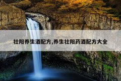 壮阳养生酒配方,养生壮阳药酒配方大全