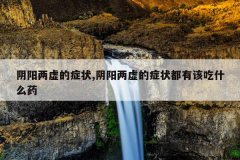 <b>阴阳两虚的症状,阴阳两虚的症状都有该吃什么药</b>