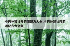 <b>中药补肾壮阳药酒配方大全,中药补肾壮阳药酒配方大全集</b>
